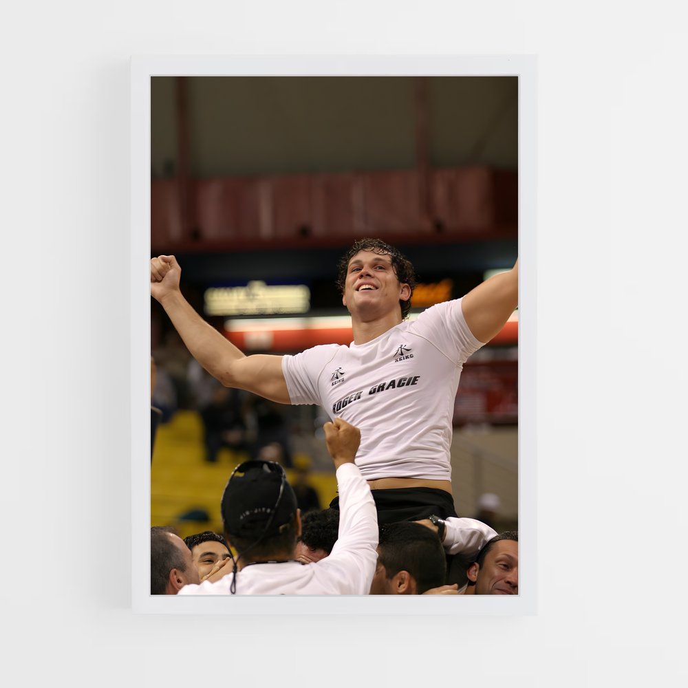 Poster Roger gracie – affiche Jiu-jitsu brésilien (vue 3)